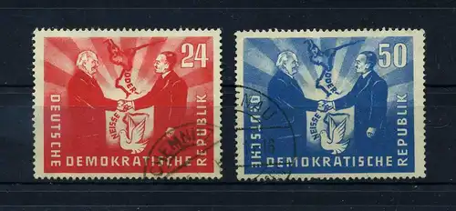 DDR 1951 Nr 284-285 postfrisch (112759)