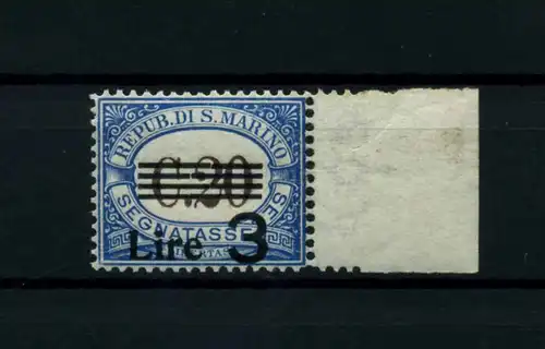 SAN MARINO 1936 Nr P63 postfrisch (114403)