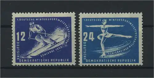 DDR 1950 Nr 246-247 postfrisch (116001)