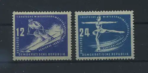 DDR 1950 Nr 246-247 postfrisch (116101)