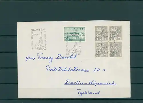 FINNLAND 1858 Brief siehe Beschreibung (202663)