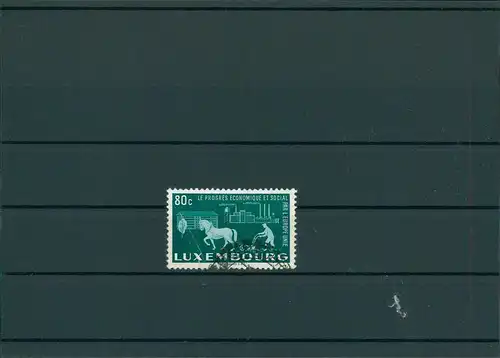 LUXEMBURG 1940 Nr 478 gestempelt (400397)