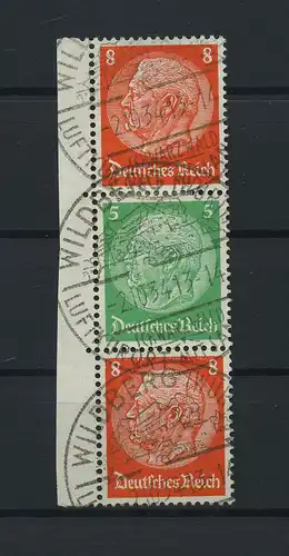 DEUTSCHES REICH 1934 ZD Nr S122 gestempelt (117663)