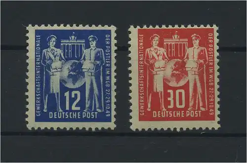 DDR 1949 Nr 243-244 postfrisch (117815)