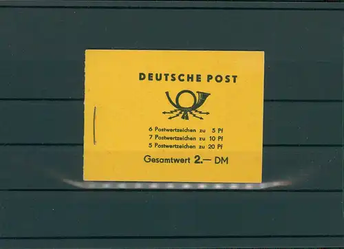 DDR 1955 MH1a 1.1 postfrisch (203956)