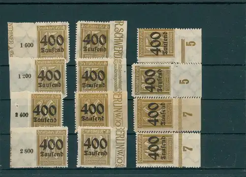 DEUTSCHES REICH 1923 Nr 297-300 postfrisch (204112)