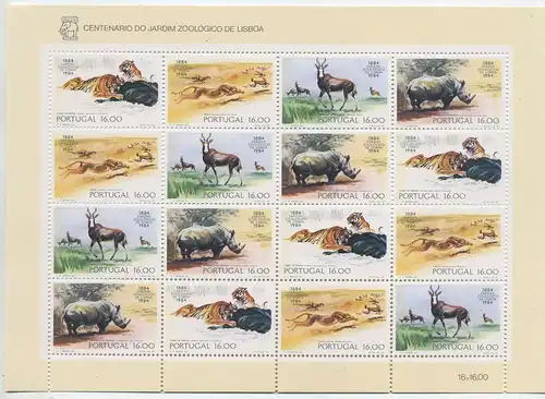 PORTUGAL 1984 Nr 1617-1620 postfrisch (700925)