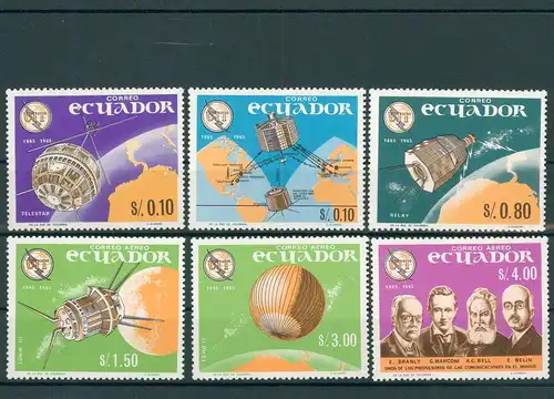ECUADOR 1966 Nr 1190-1195 postfrisch (200539)