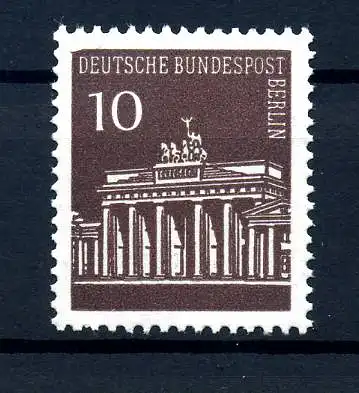 BERLIN 1966 PLATTENFEHLER Nr 286 I postfrisch (214236)