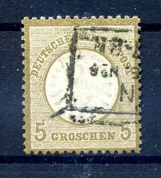 DEUTSCHES REICH 1872 Nr 22 gestempelt (220091)