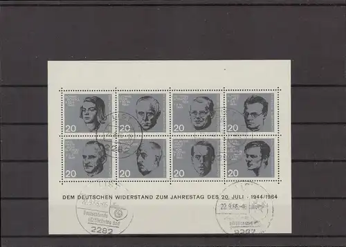 BUND 1964 Bl.3 gestempelt (221643)