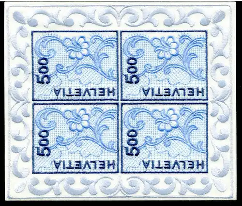 SCHWEIZ 2000 Nr 1726 Stickerei-Kleinbogen postfrisch (220895)