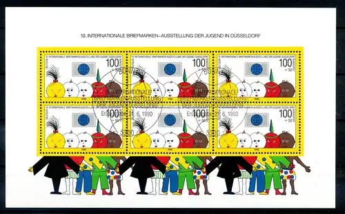BUND 1990 Bl.21 gestempelt (221747)