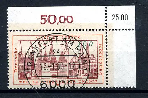 BUND 1990 Nr 1447 KBWZ gestempelt (216759)