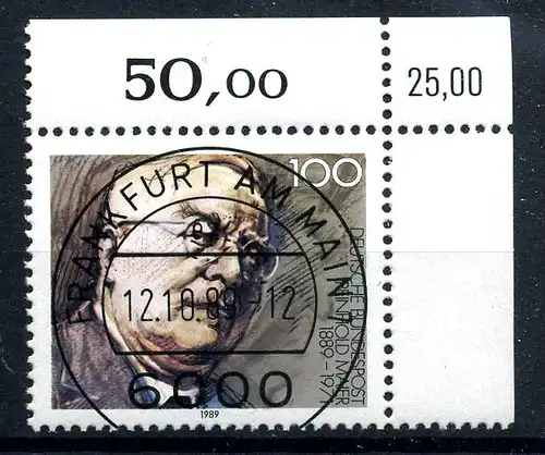BUND 1989 Nr 1440 KBWZ gestempelt (216765)