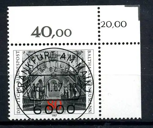 BUND 1987 Nr 1307 KBWZ gestempelt (216773)