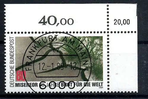BUND 1989 Nr 1404 KBWZ gestempelt (216776)