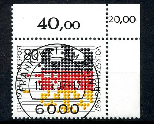 BUND 1987 Nr 1309 KBWZ gestempelt (216778)