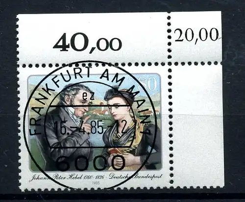 BUND 1985 Nr 1246 KBWZ gestempelt (216807)