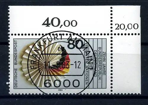 BUND 1983 Nr 1185 KWBZ gestempelt (216816)