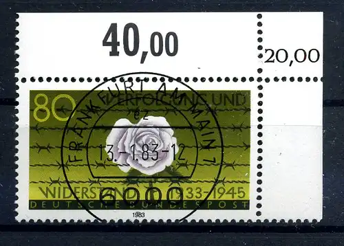 BUND 1983 Nr 1163 KWBZ gestempelt (216817)