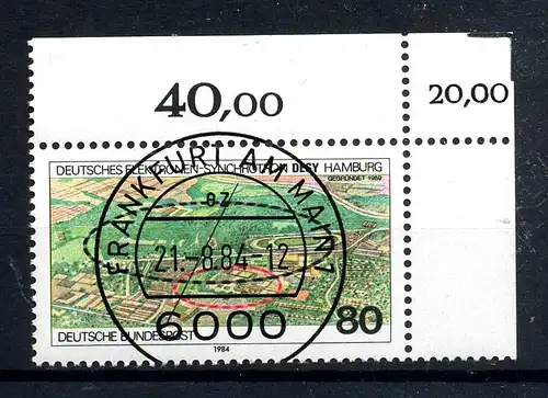 BUND 1984 Nr 1221 KWBZ gestempelt (217130)
