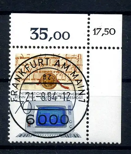 BUND 1984 Nr 1224 KWBZ gestempelt (217131)