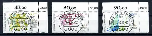 BUND 1984 Nr 1206-1208 KWBZ gestempelt (217146)