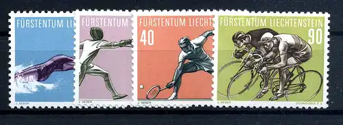 LIECHTENSTEIN 1958 Nr 365-368 postfrisch (216864)