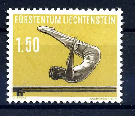 LIECHTENSTEIN 1957 Nr 356 postfrisch (220785)