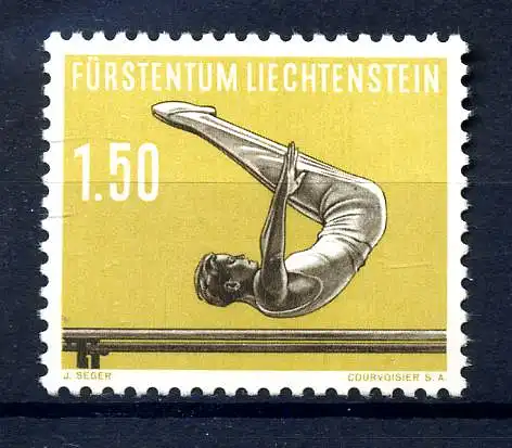 LIECHTENSTEIN 1957 Nr 356 postfrisch (220786)