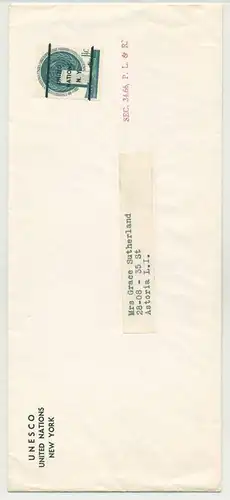 UNO NEW YORK 1951 Nr 2xV gestempelt (223401)