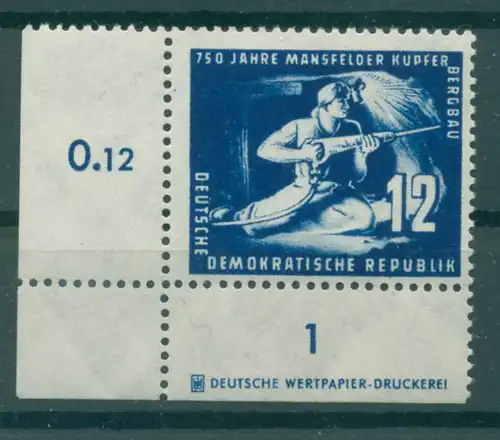 DDR 1950 Nr 273b DZ postfrisch (223716)