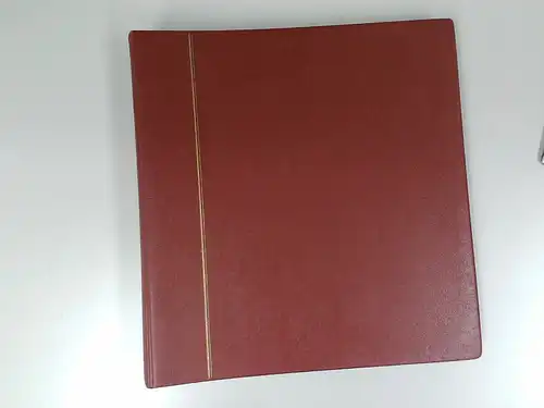 LINDNER Ringbinder Dunkelrot mit 21 Einsteckseiten (800160)