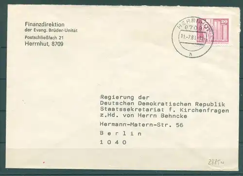 DDR 1981 Interessanter Brief (223835)