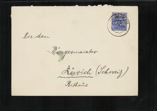 SBZ 1948 Nr 194 Brief in die Schweiz (224046).