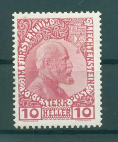 LIECHTENSTEIN 1912 Nr 2x ungebraucht (223242)