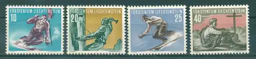 LIECHTENSTEIN 1955 Nr 334-337 postfrisch (223164)