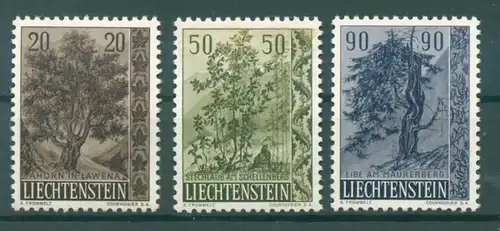 LIECHTENSTEIN 1958 Nr 371-373 postfrisch (223234)