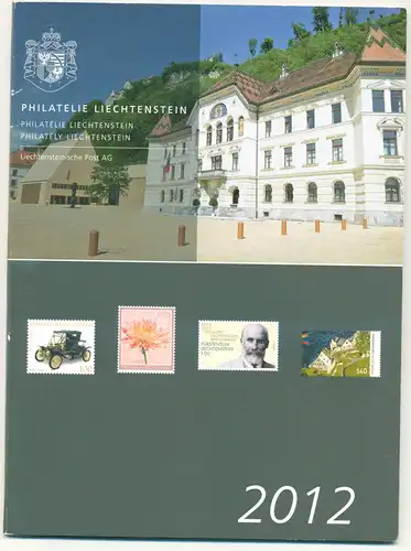 LIECHTENSTEIN JAHRBUCH 2012 Nr 1618-1660 postfrisch (223607)