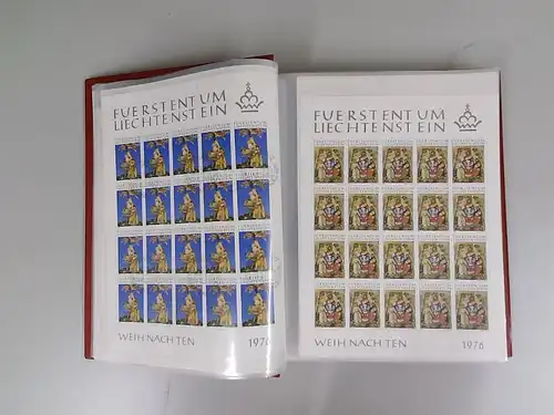 Liechtenstein Posten/Sammlung Kleinbögen postfrisch/gestempelt (800174)