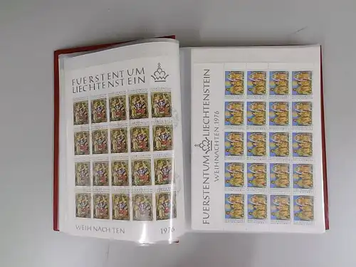 Liechtenstein Posten/Sammlung Kleinbögen postfrisch/gestempelt (800174)