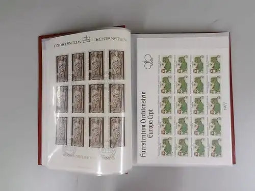 Liechtenstein Posten/Sammlung Kleinbögen postfrisch/gestempelt (800174)