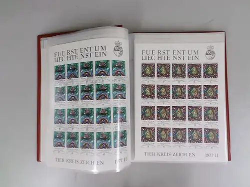 Liechtenstein Posten/Sammlung Kleinbögen postfrisch/gestempelt (800174)