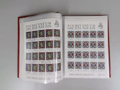 Liechtenstein Posten/Sammlung Kleinbögen postfrisch/gestempelt (800174)