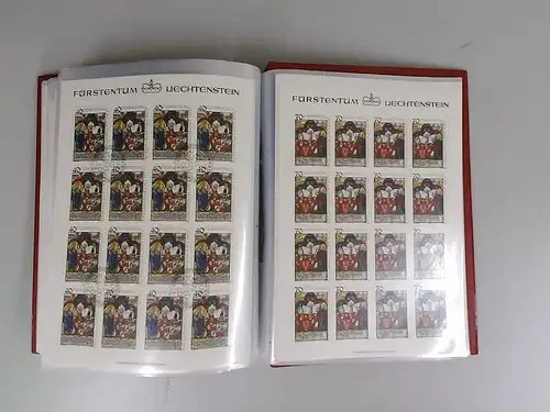 Liechtenstein Posten/Sammlung Kleinbögen postfrisch/gestempelt (800174)