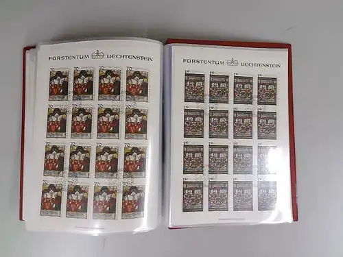 Liechtenstein Posten/Sammlung Kleinbögen postfrisch/gestempelt (800174)