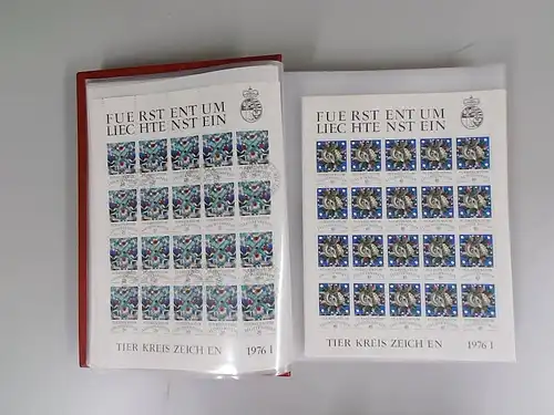 Liechtenstein Posten/Sammlung Kleinbögen postfrisch/gestempelt (800174)