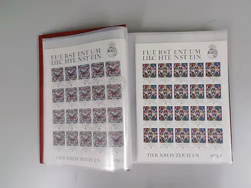 Liechtenstein Posten/Sammlung Kleinbögen postfrisch/gestempelt (800174)