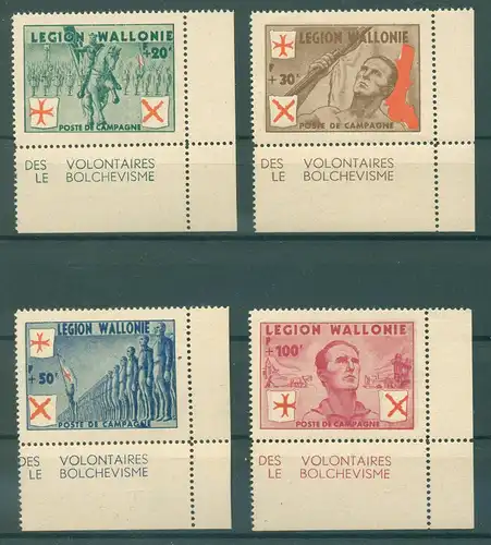 BELGIEN 1941 Nr I-IV postfrisch (227334)